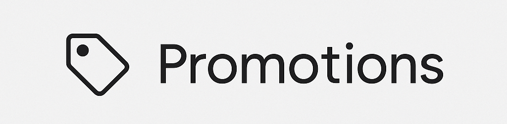 Gmail Promotions Tag Example